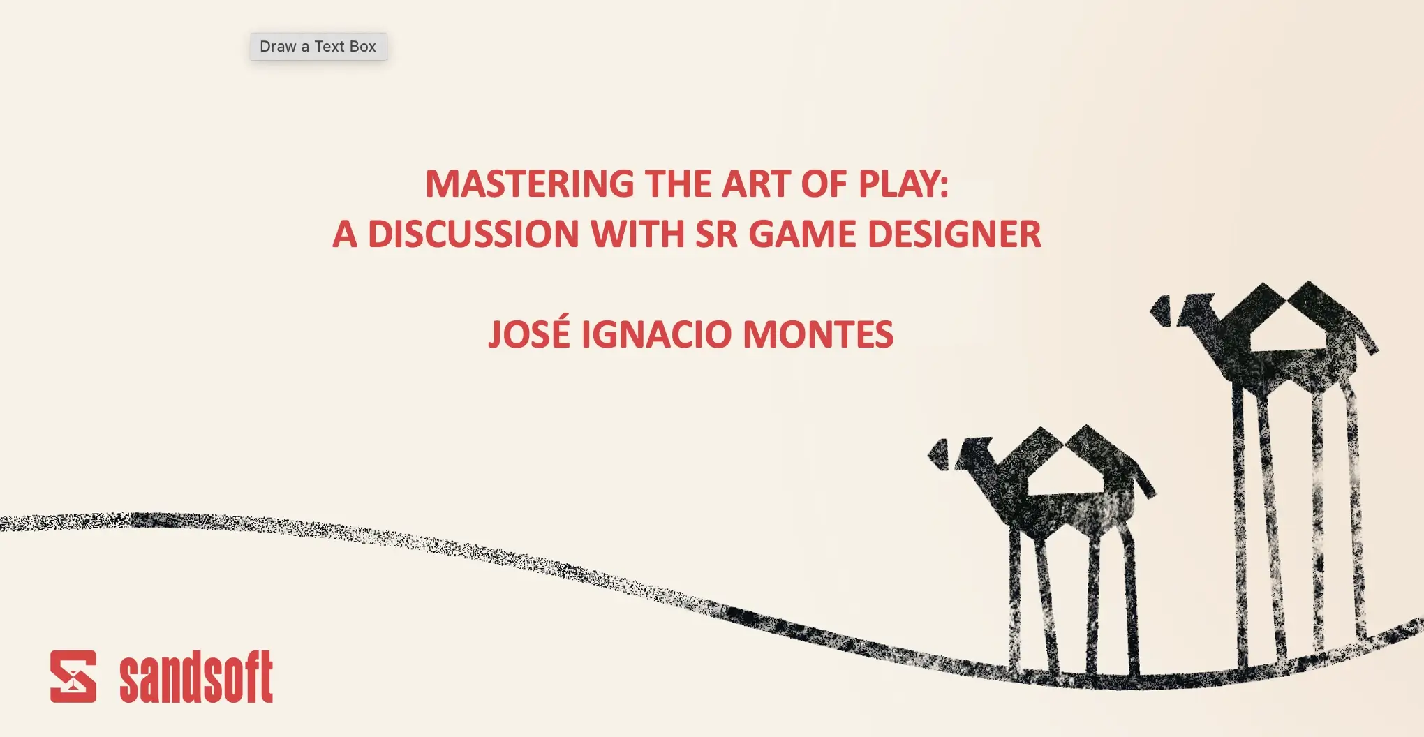 MASTERING THE ART OF PLAY: A DISCUSSION WITH SR GAME DESIGNER
